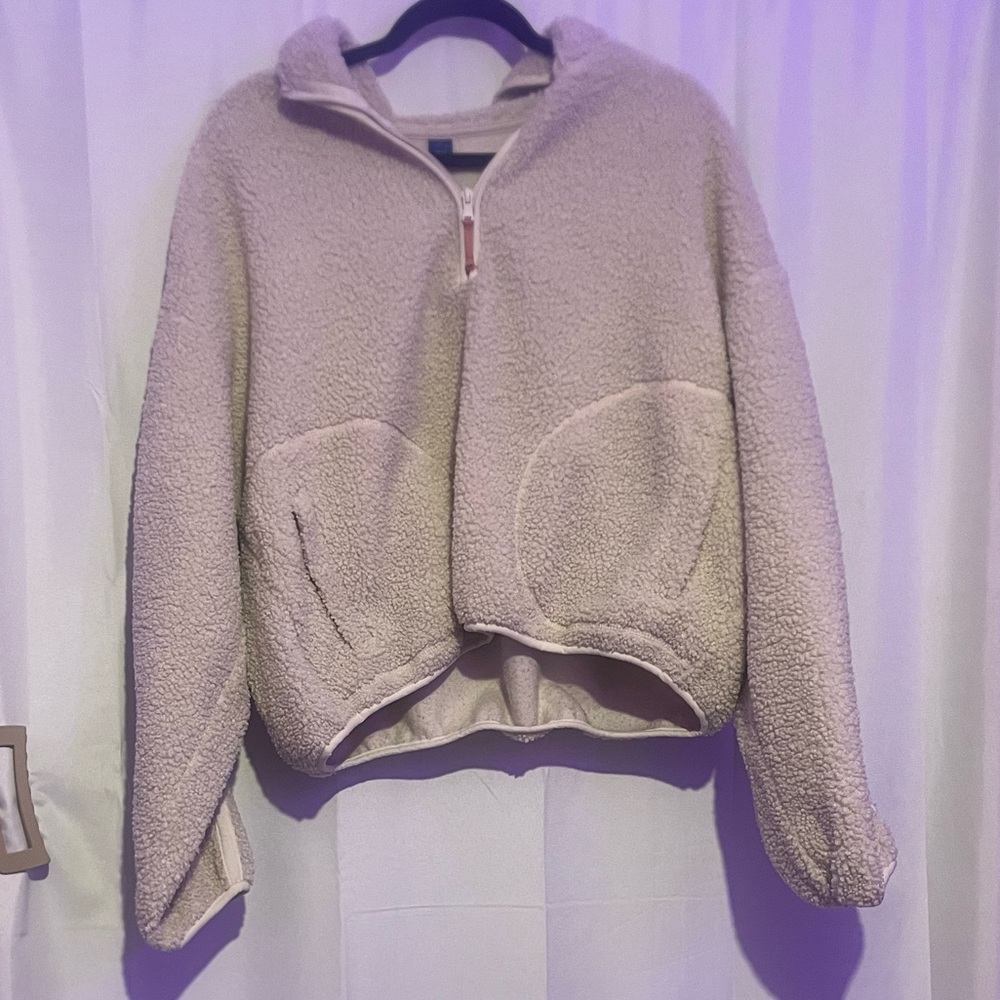 Old Navy Sherpa Quarter Zip